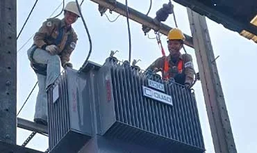 งานเปลี่ยนหม้อแปลงไฟฟ้า ขนาด 630 kVA สำเร็จลุล่วง